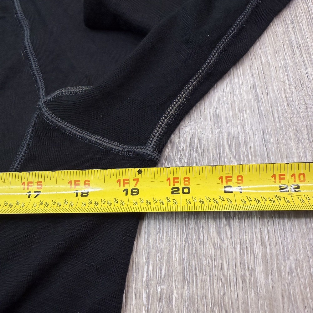 Smartwool Merino Wool Long Sleeve T-Shirt Baselayer Mens Size Medium Black - Picture 9 of 15